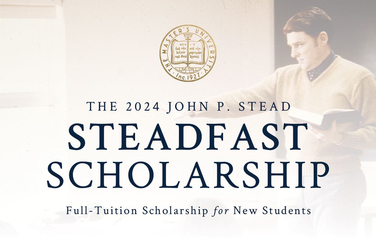 The 2024 John P. Stead Steadfast Scholarship