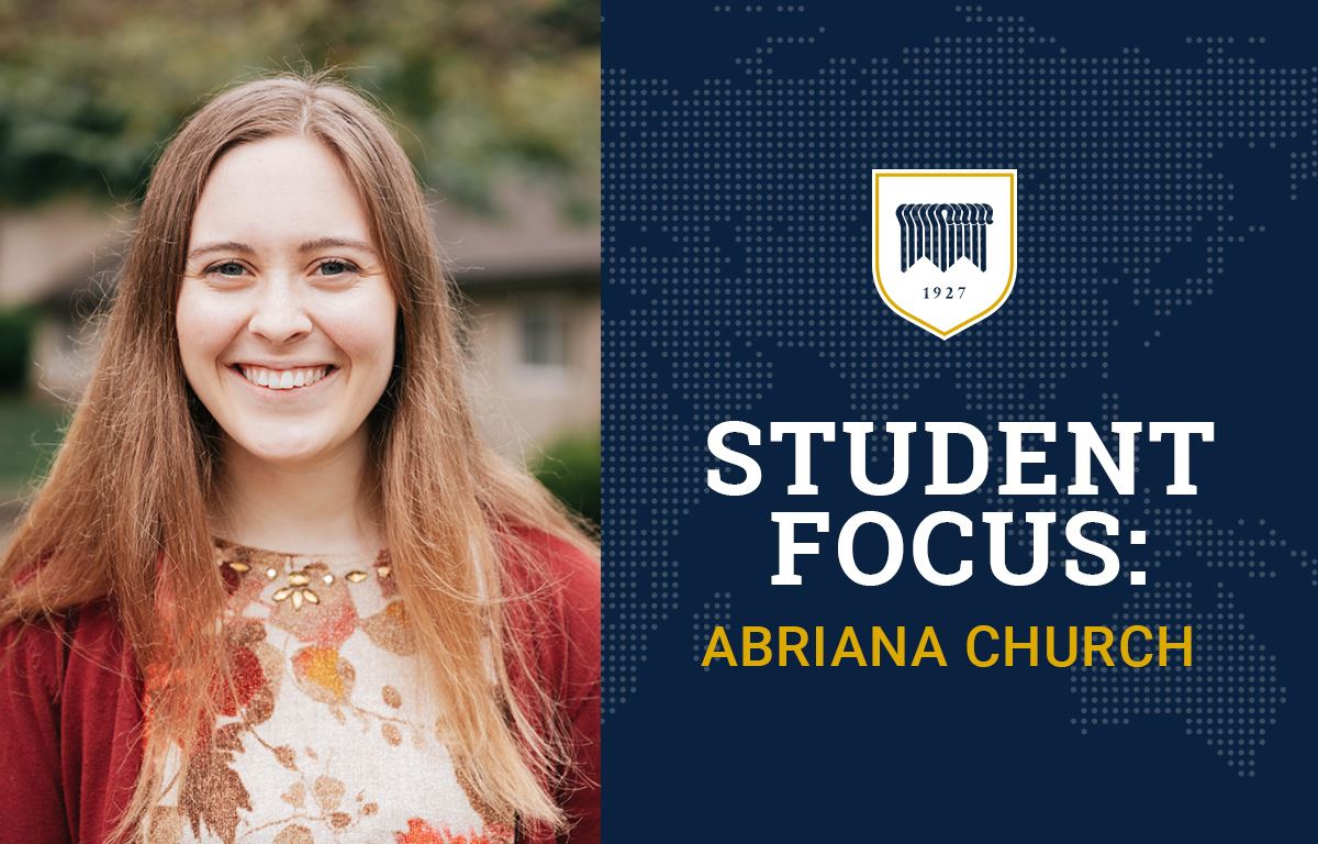 Student Focus: Abriana Church
