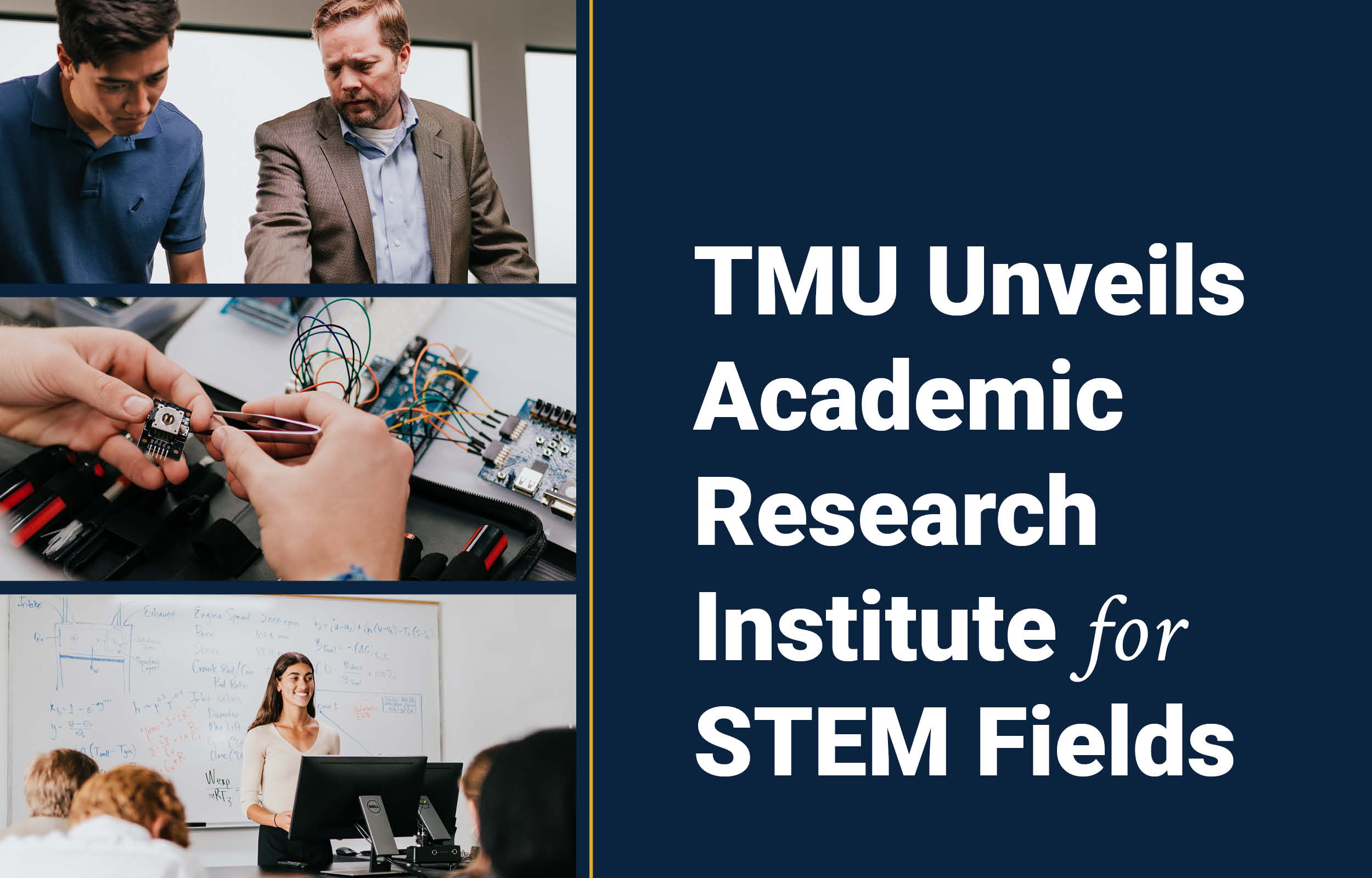 TMU Unveils Academic Research Institute for STEM Fields