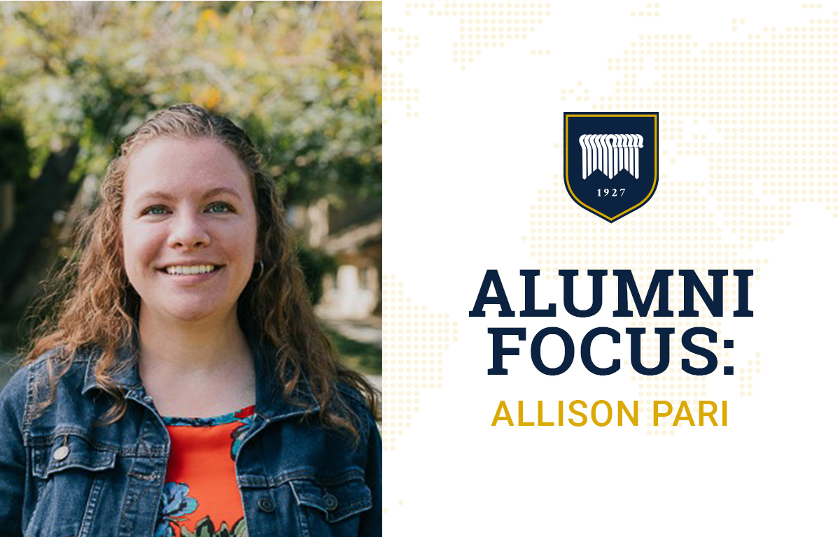 Alumni Focus: Allison Pari