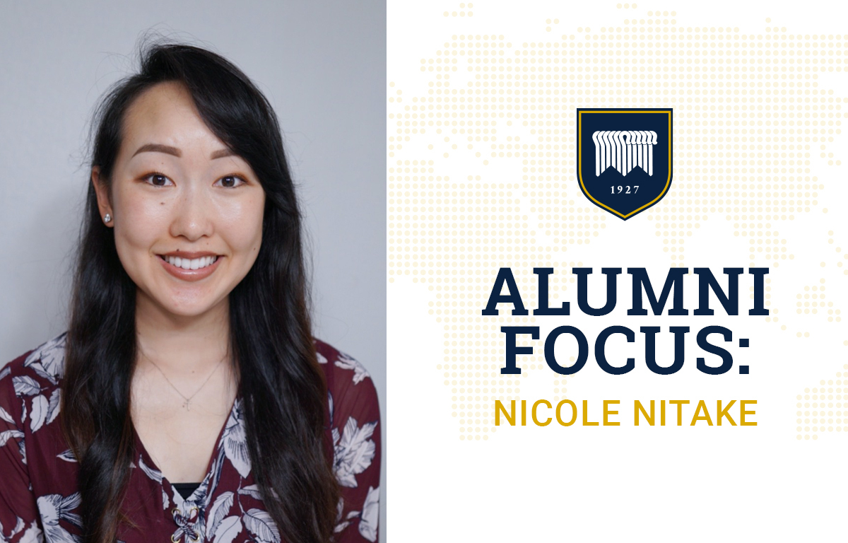 Alumni Focus: Nicole Nitake