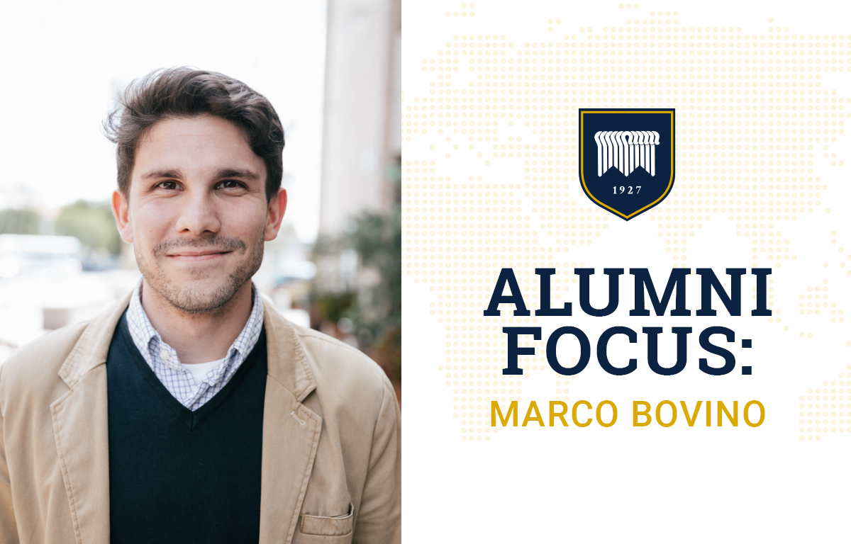 Alumni Focus: Marco Bovino