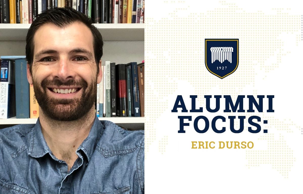 Alumni Focus Eric Durso