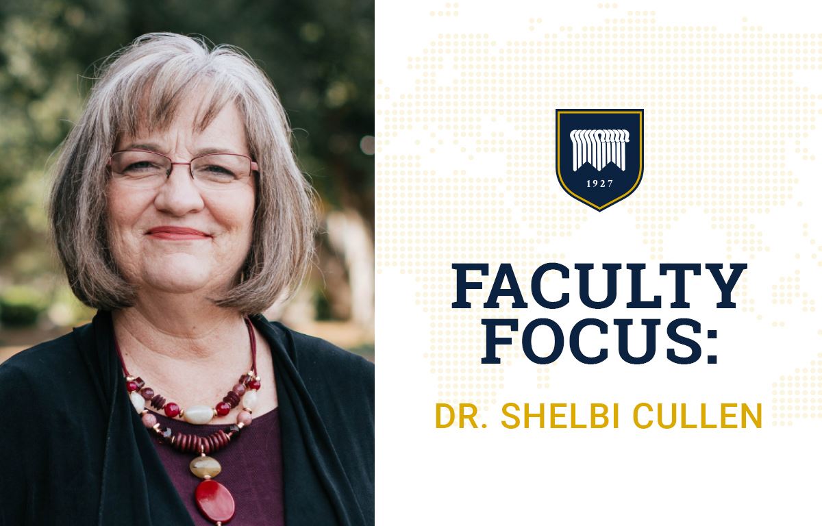 Faculty Focus: Dr. Shelbi Cullen