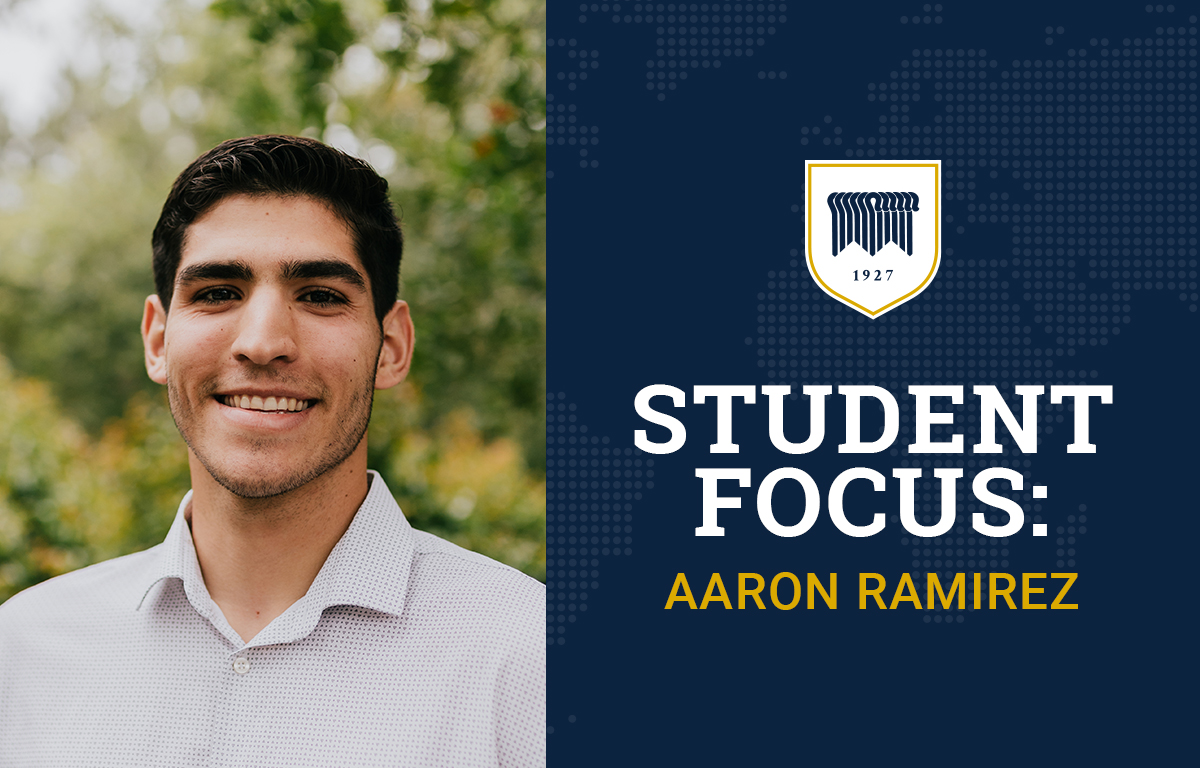 Student Focus: Aaron Ramirez