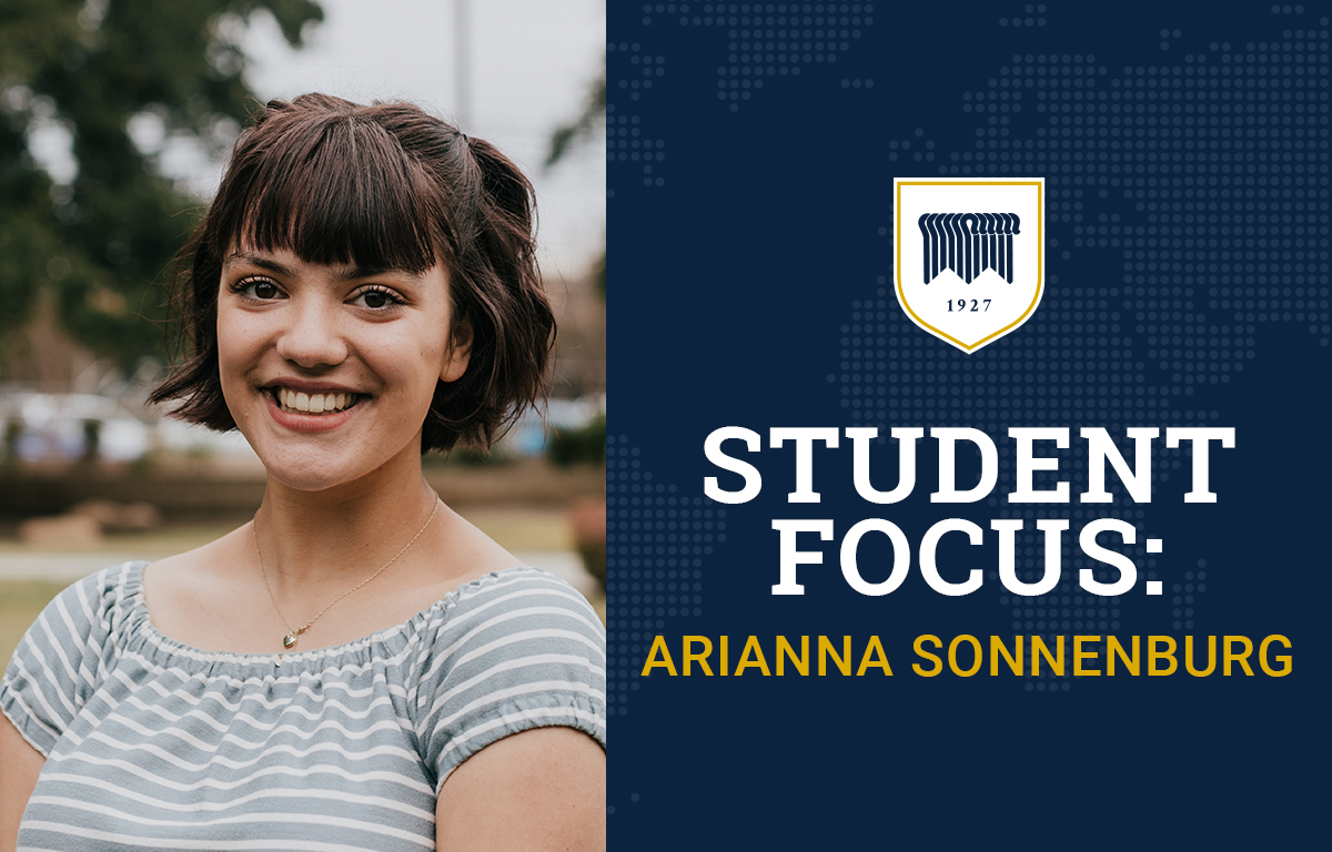 Student Focus: Arianna Sonnenburg