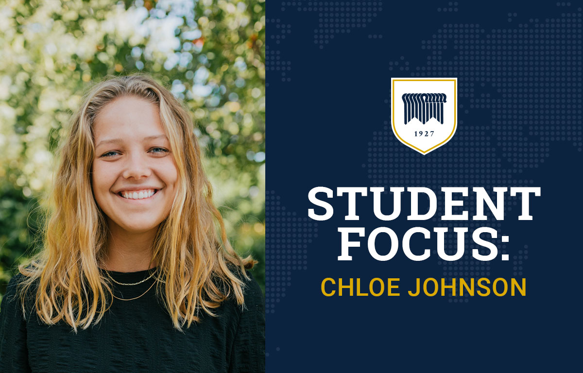 Student Focus: Chloe Johnson