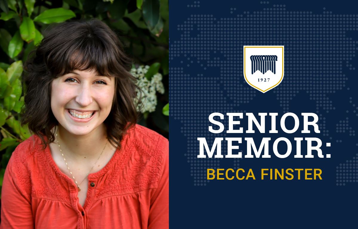 Senior Memoir: Becca Finster