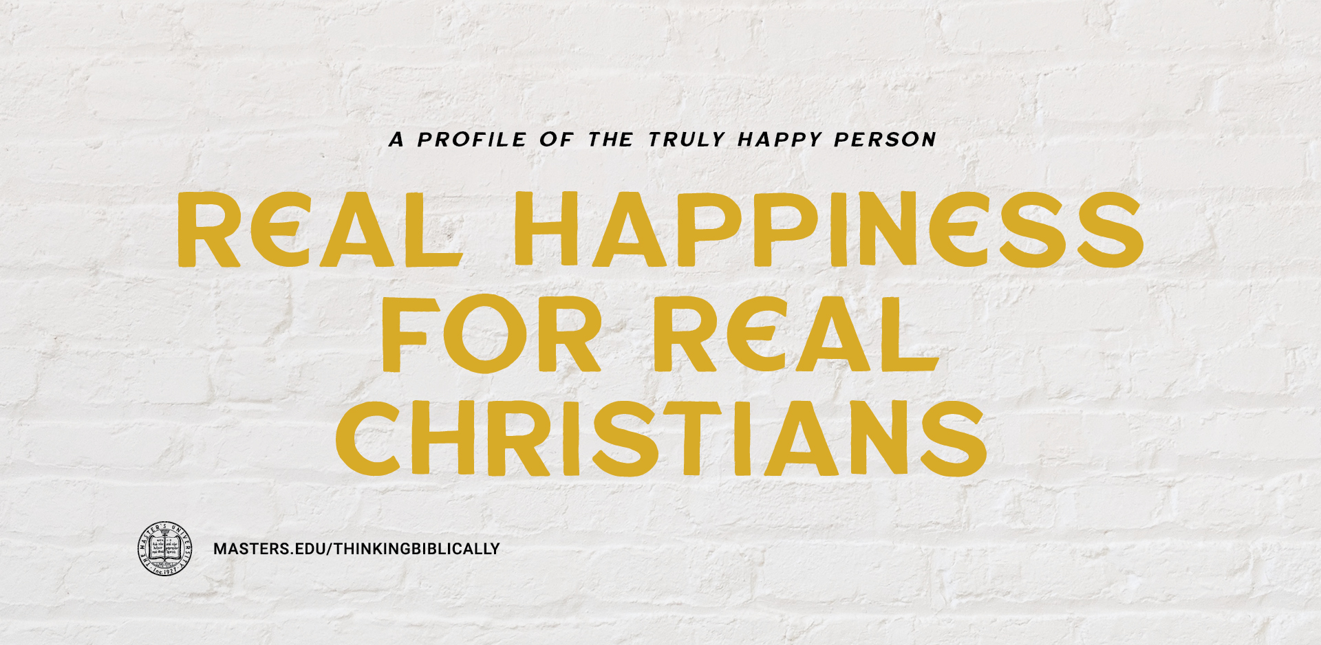Real Happiness for Real Christians Featured Image