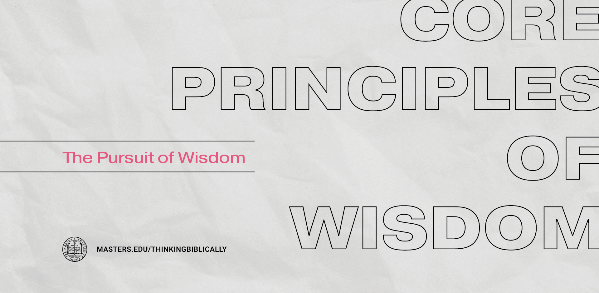 The Pursuit of Wisdom Featured Image