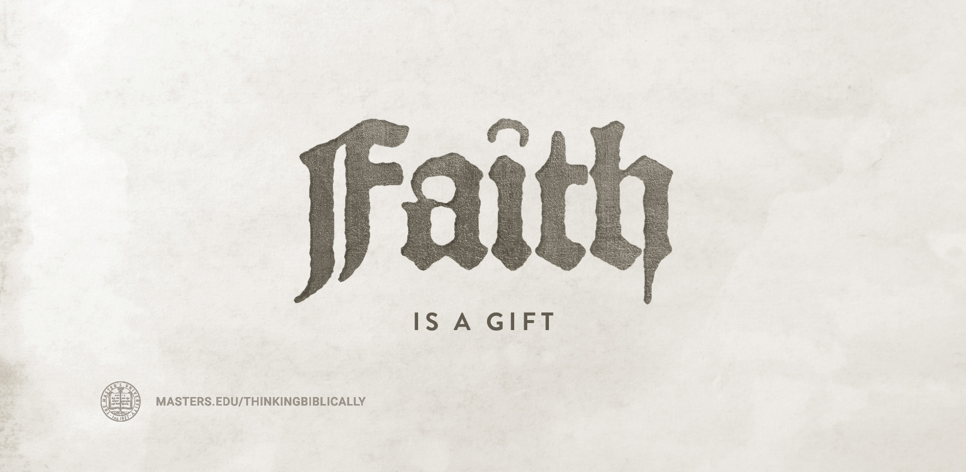 Faith Is a Gift Featured Image