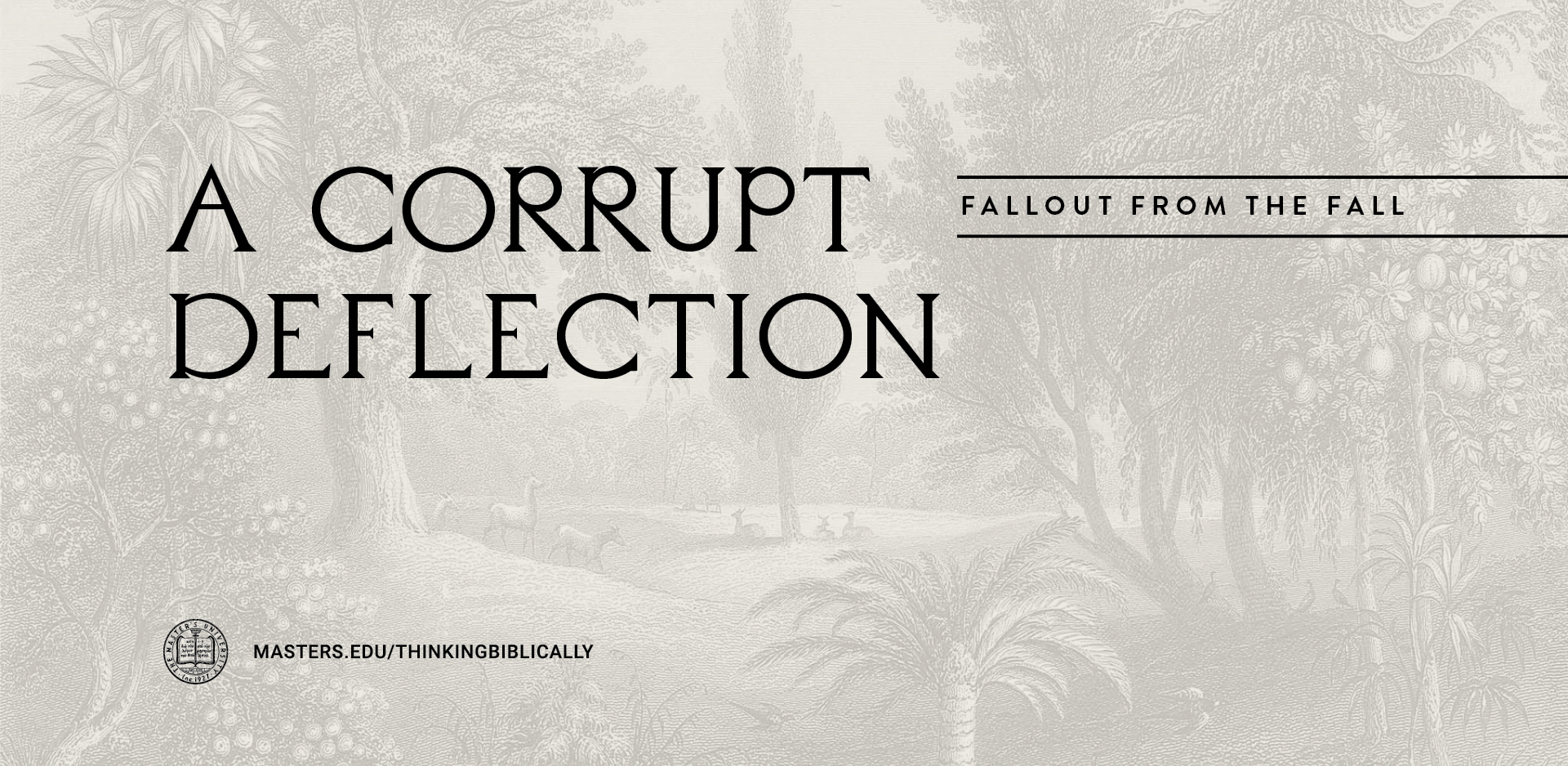 A Corrupt Deflection Featured Image