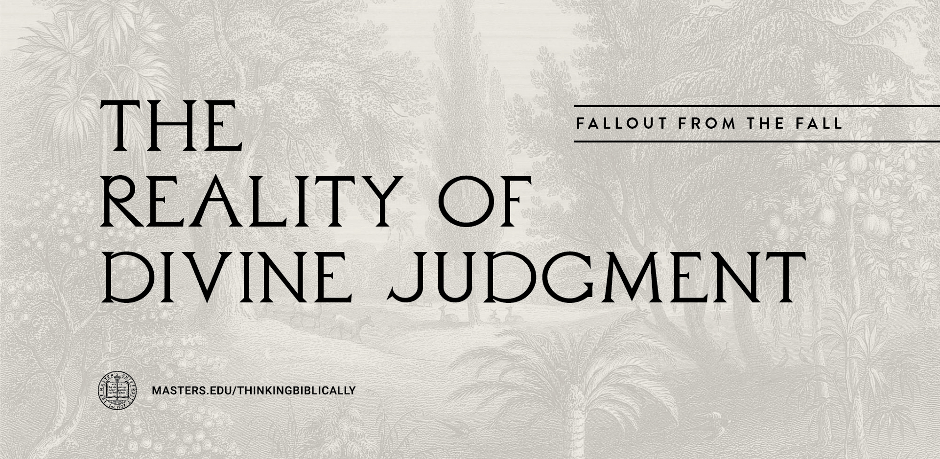 The Reality of Divine Judgment Featured Image