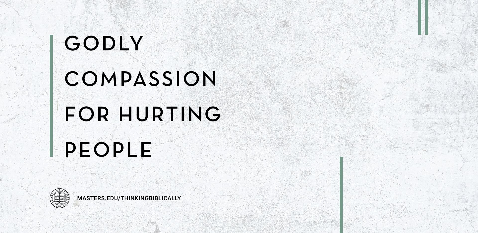 Godly Compassion for Hurting People Featured Image