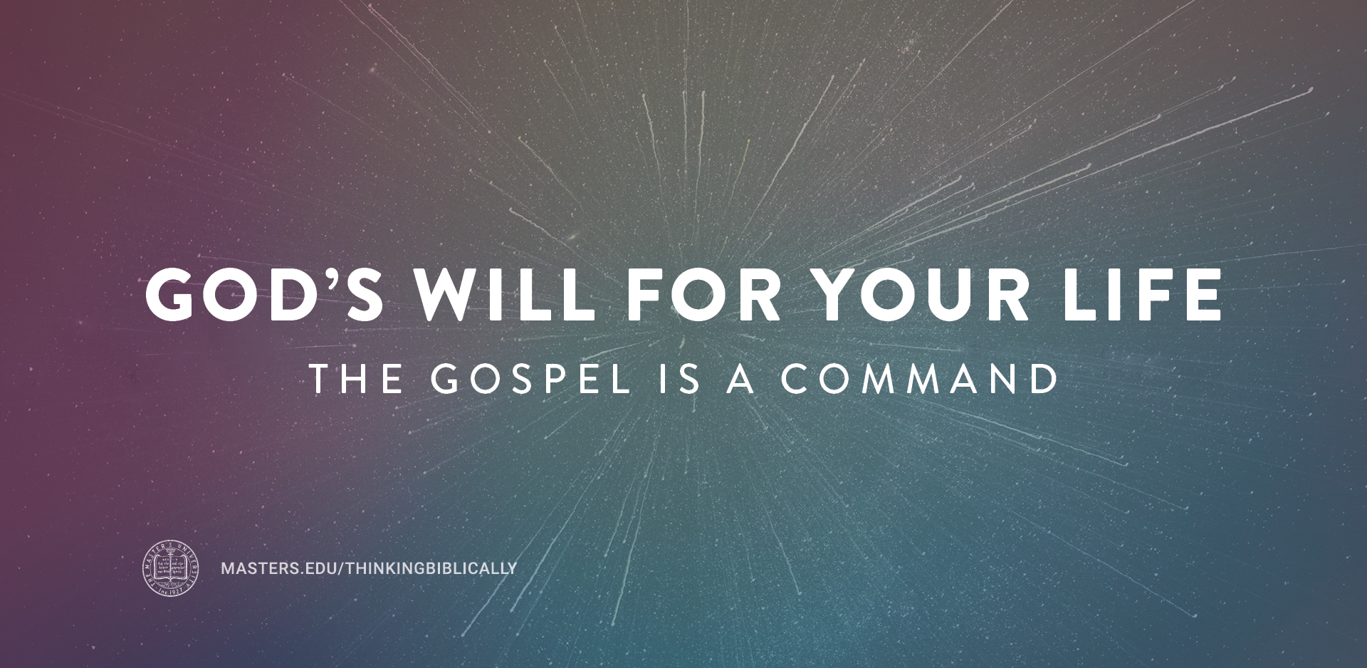 The Gospel is a Command Featured Image