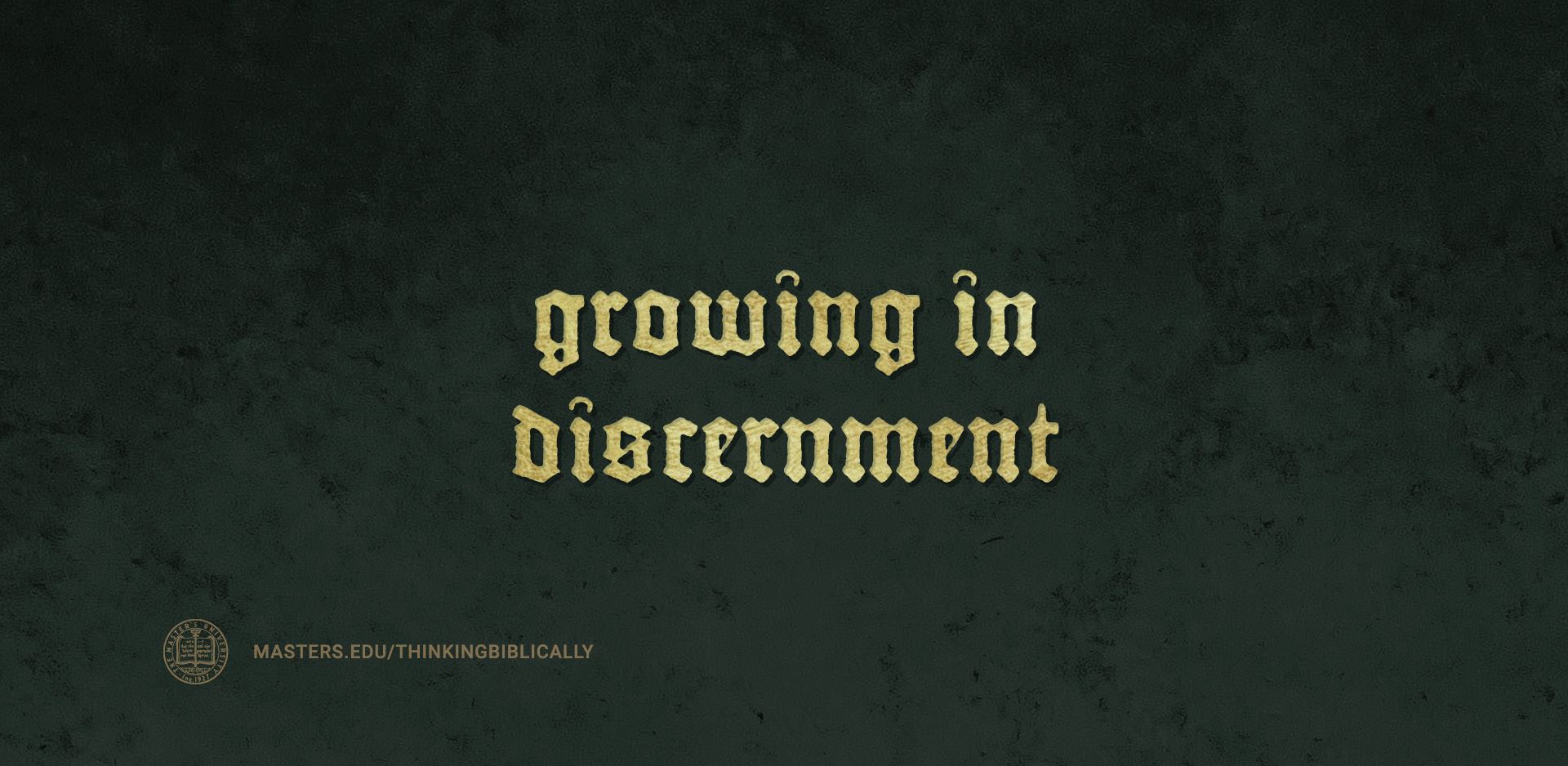 Growing in Discernment Featured Image