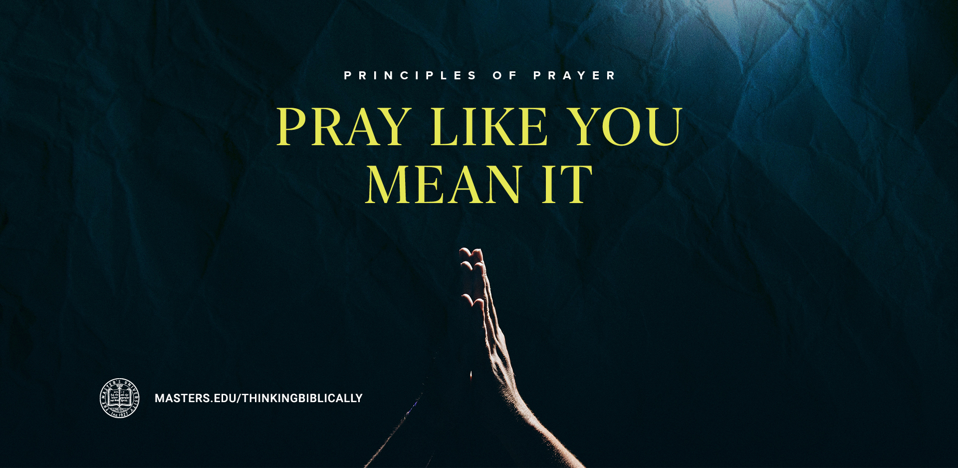 Pray Like You Mean It Featured Image