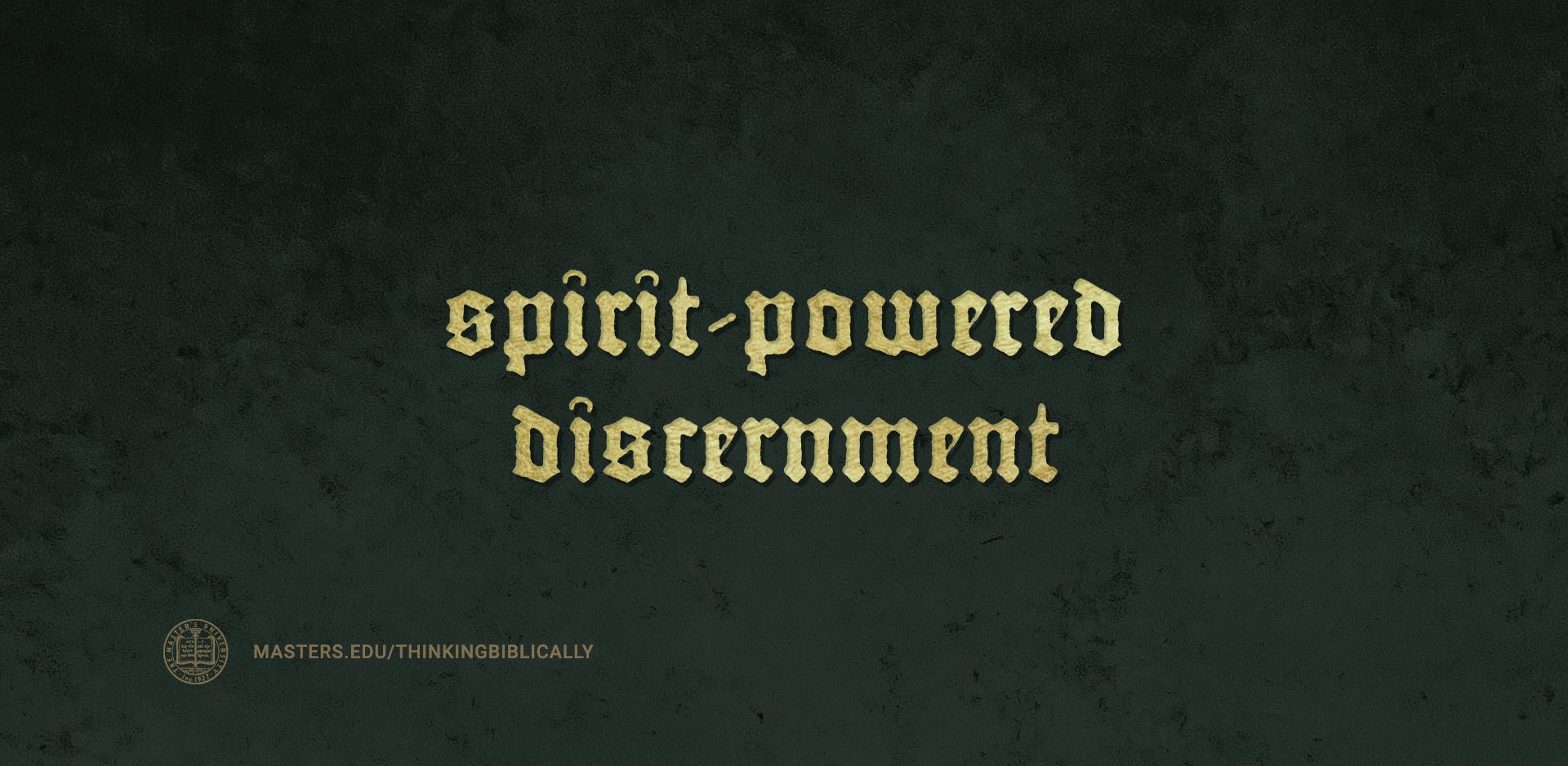 Spirit-Powered Discernment Featured Image