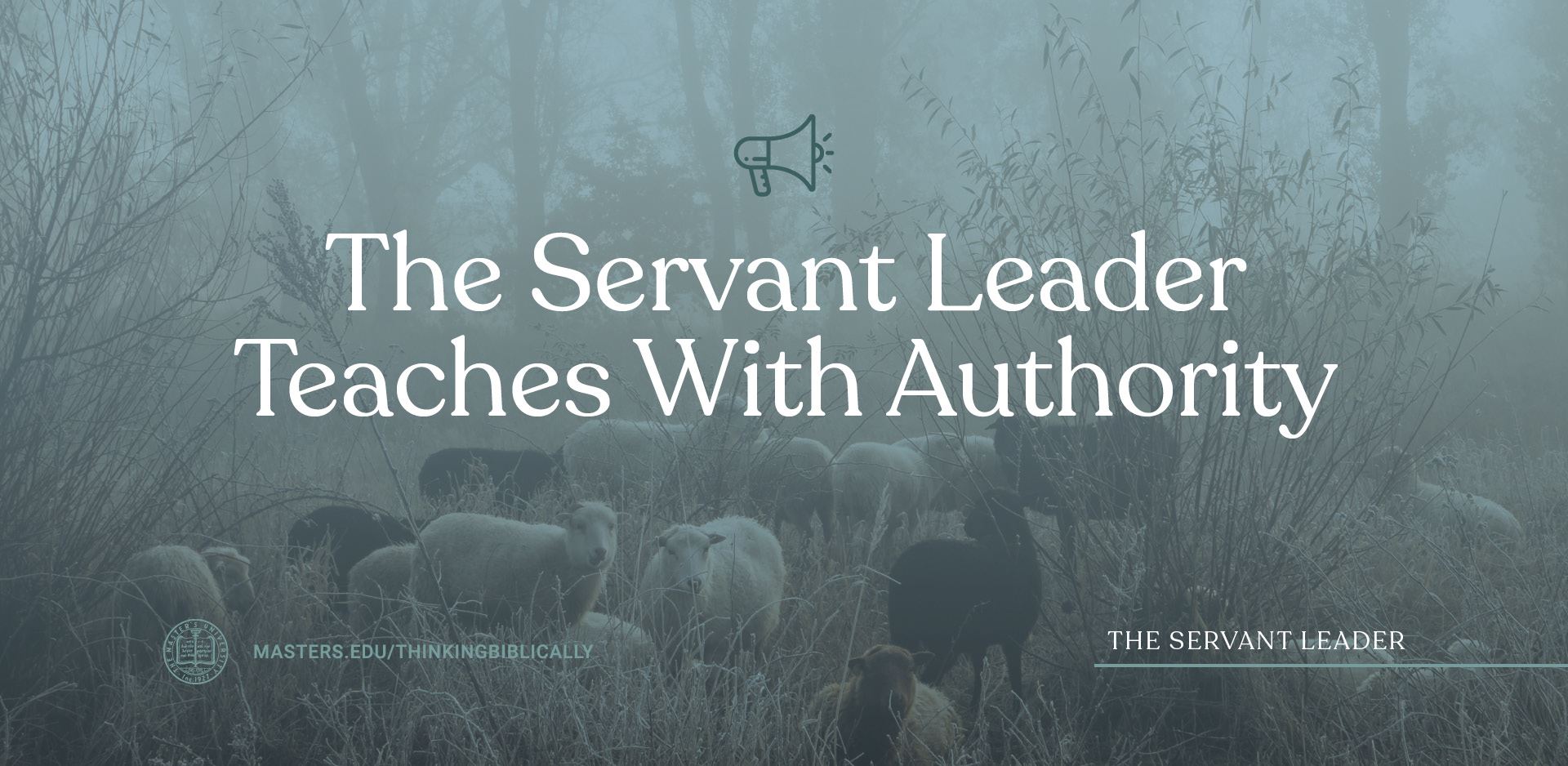 The Servant Leader Teaches With Authority Featured Image