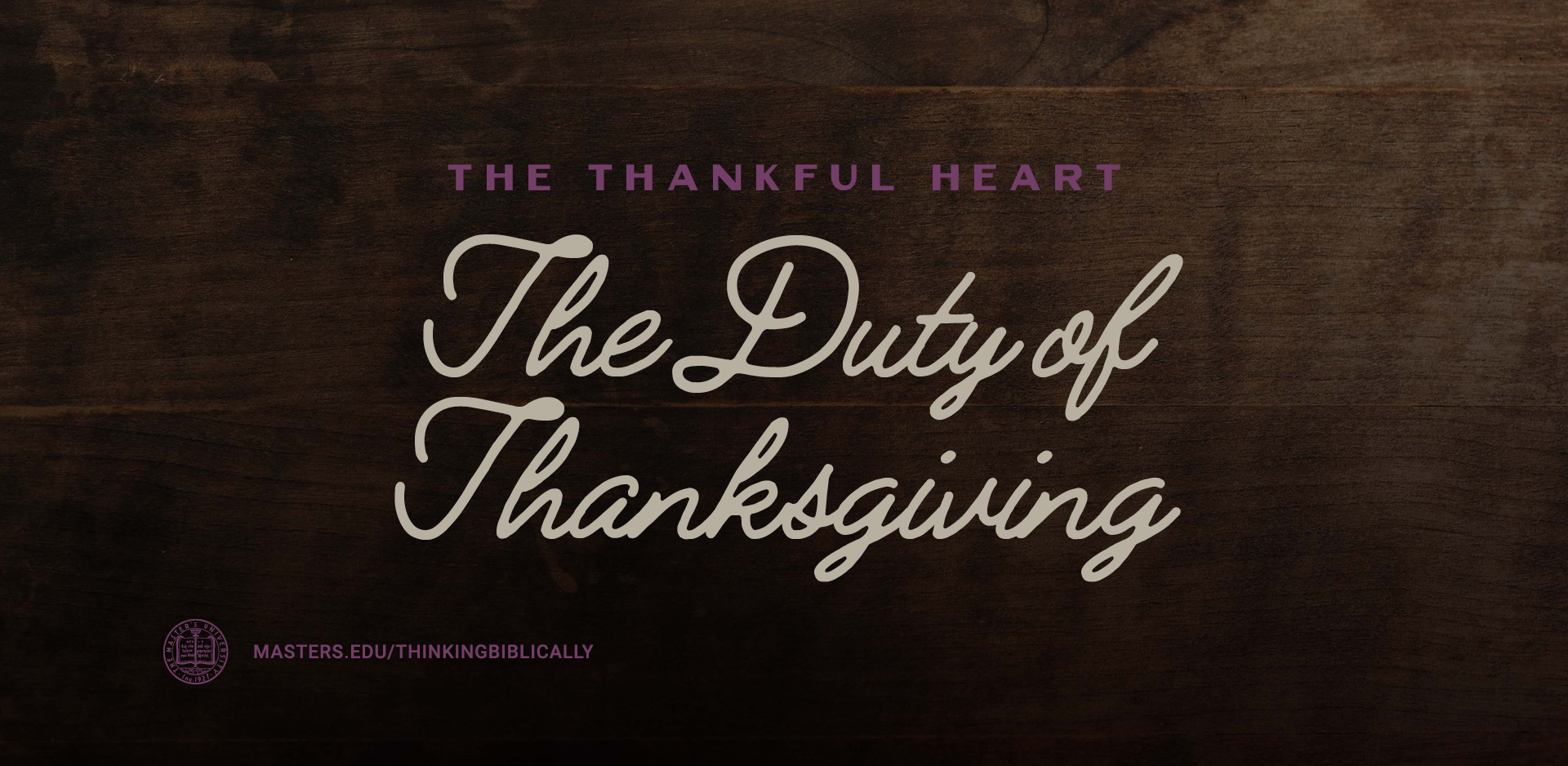 The Duty of Thanksgiving Featured Image