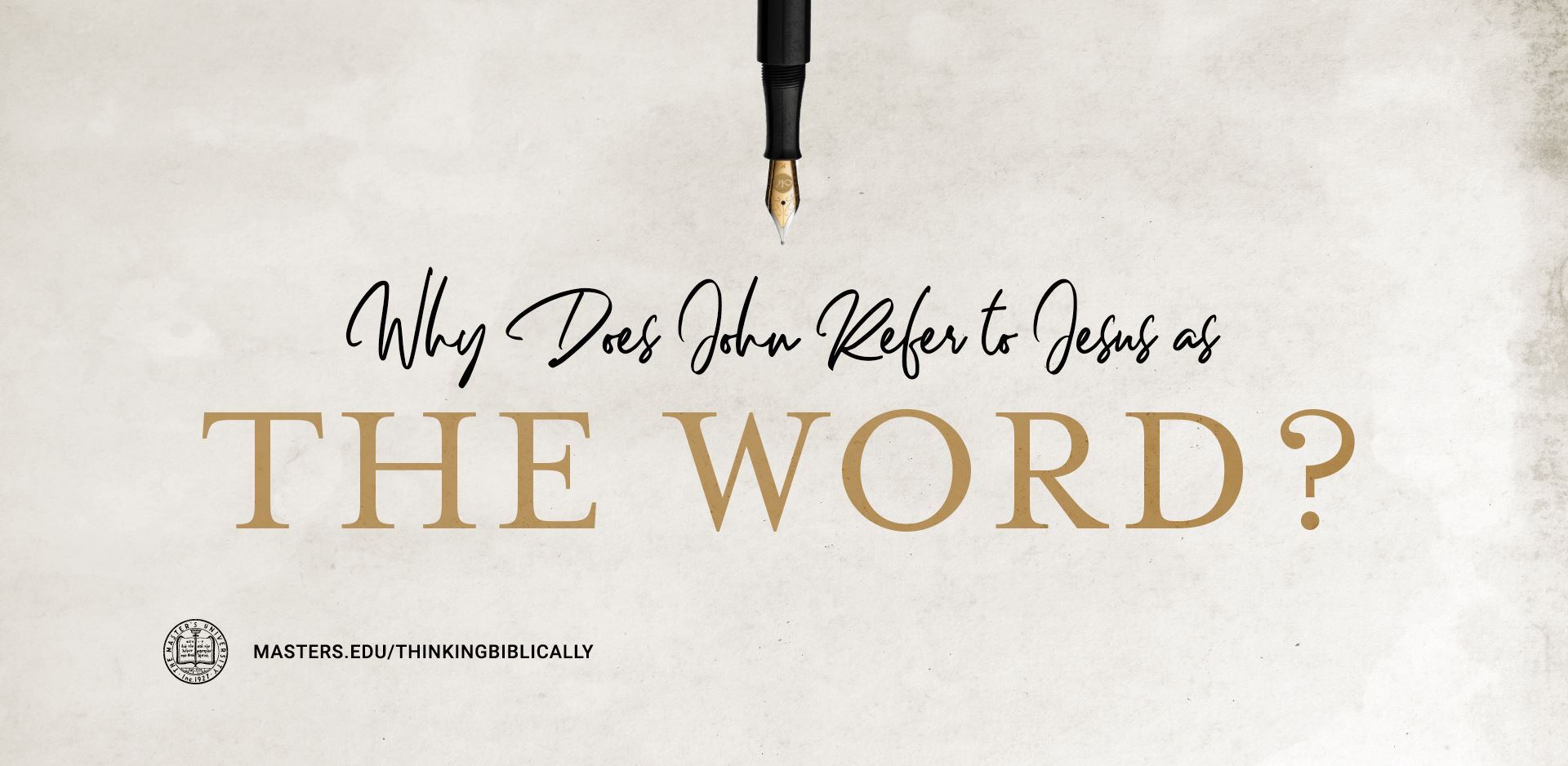 Why Does John Refer to Jesus as “the Word” Featured Image