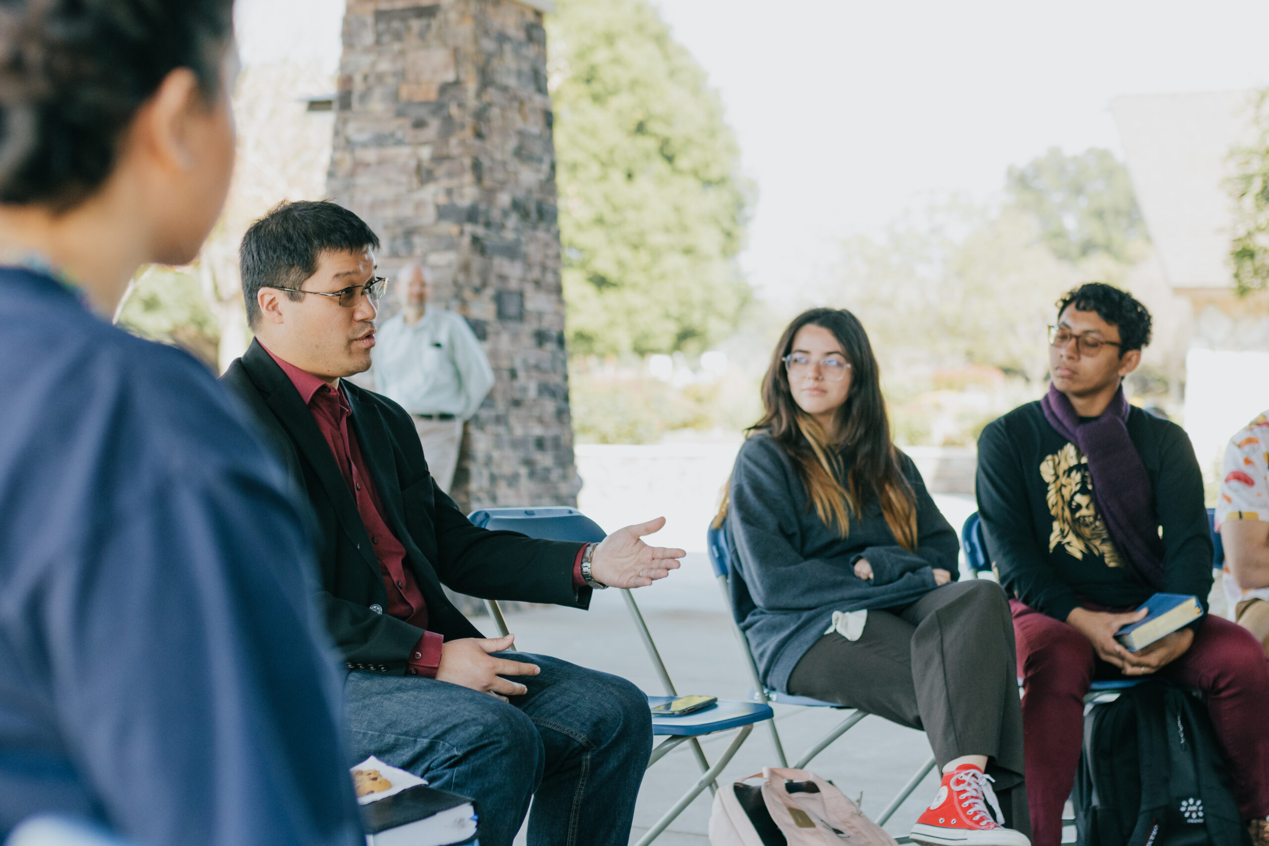 Students Dialogue with TMU President During ‘Chat with Chou’ Events