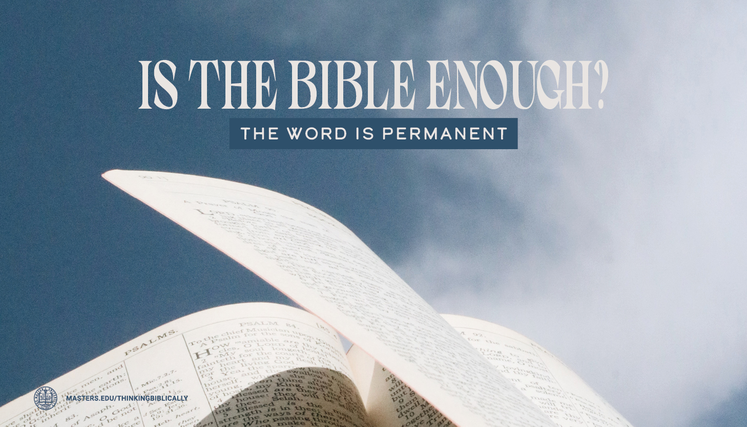 The Word is Permanent
