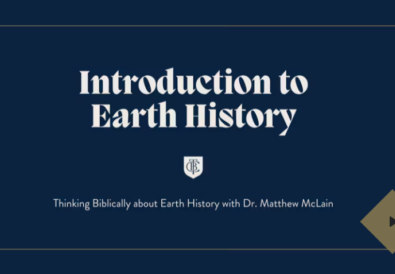 Thinking Biblically About Earth History
