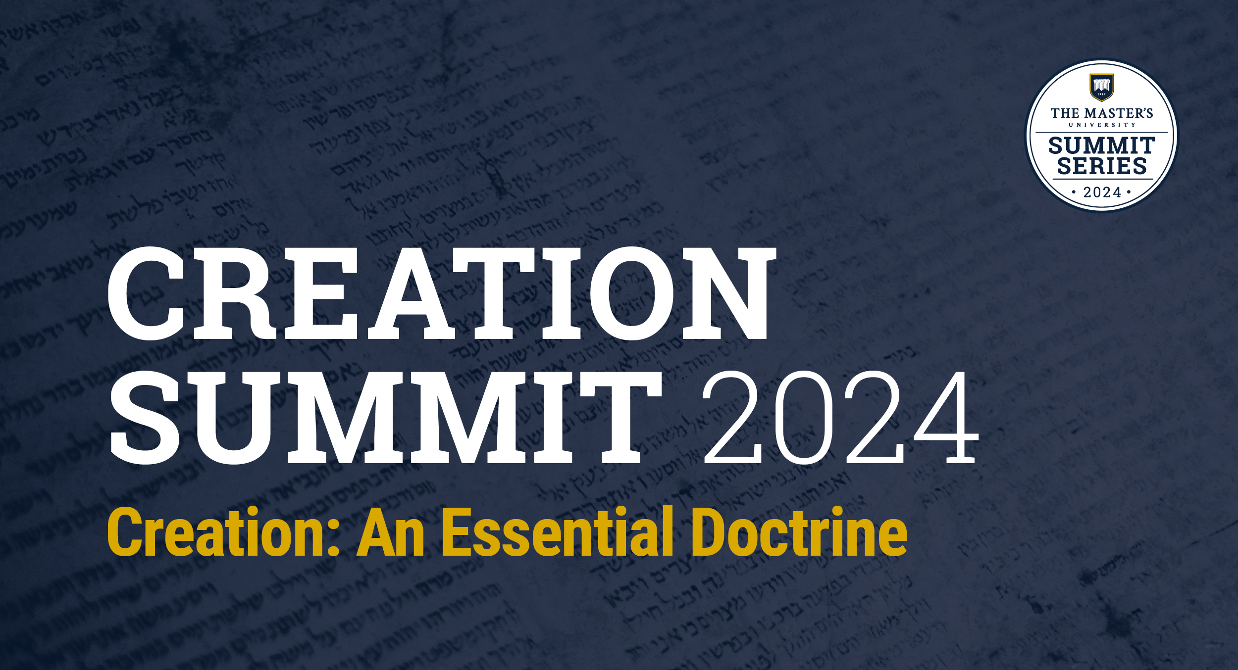 The Creation Summit 2024