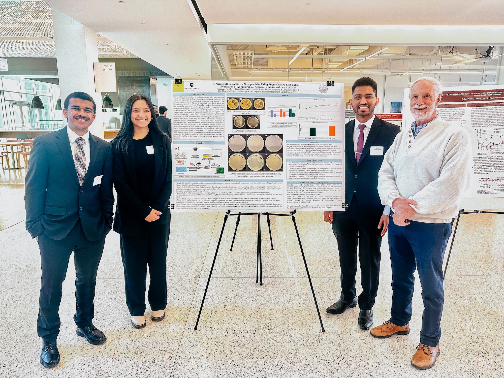 TMU Students Win 4th Award at Biology Research Conference